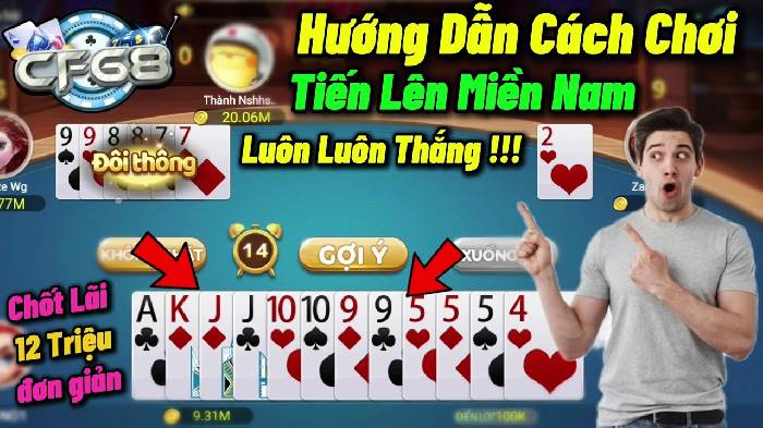 Mẹo chơi bài Tiến lên miền Nam: 5 chiến thuật đỉnh cao, tỷ lệ chiến thắng 90%