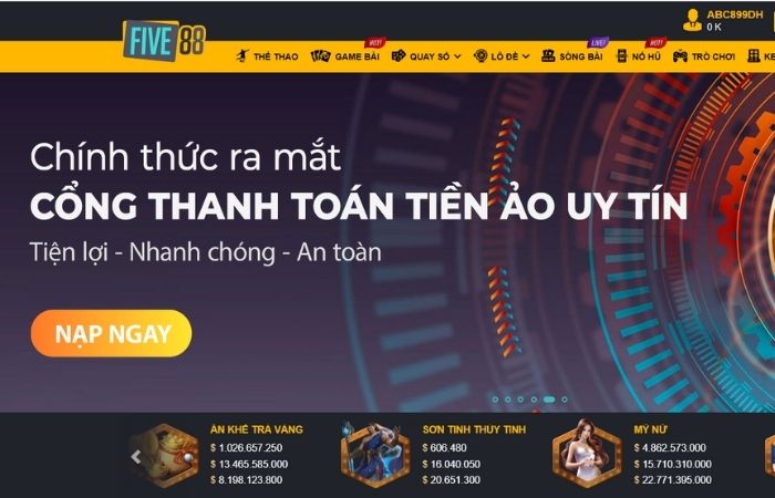 Nhà Cái Five88 - Cổng Game Cá Cược Lô Đề Chuyên Nghiệp Châu Á - Ảnh 2